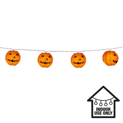GUIRNALDA DE LUCES FORMA DE CALABAZA 1.85 CM
