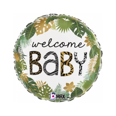 GLOBO FOIL ¨WELCOME BABY¨ 18'
