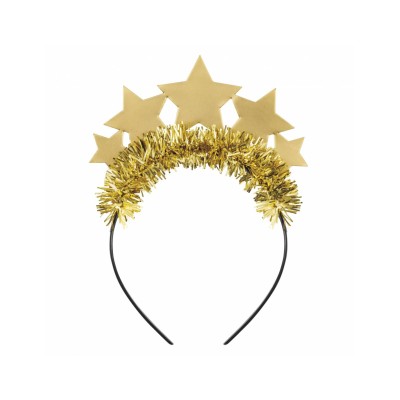 DIADEMA ESTRELLAS ORO