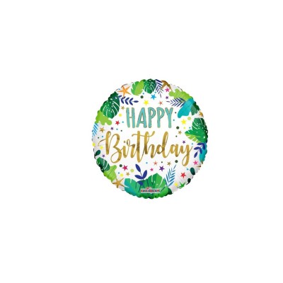 GLOBO JUNGLA DE CUMPLEAÑOS 18'