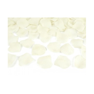 CAÑON CONFETTI PETALOS CREMA 80 CM