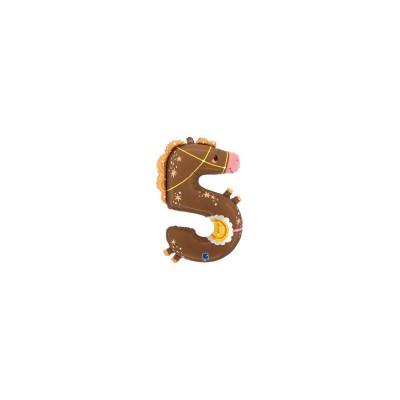 GLOBO FOIL PUPPYLOONS CABALLO 90 CM N5