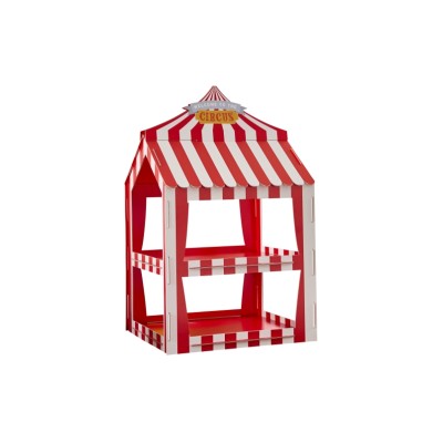 SOPORTE DULCES CIRCO 54 X 32 X 28CM CARTON