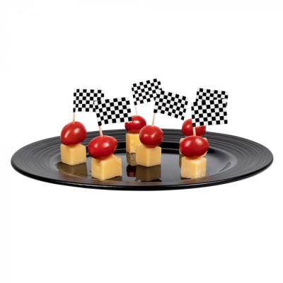 24 PICKS MINI BANDERAS COCHES