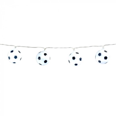 GUIRNALDA FUTBOL BALONES LED 1.40 MT