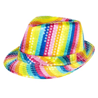 GORRO ARCOIRIS LENTEJUELAS
