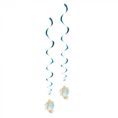 DECO ESPIRAL SIRENAS 2 PZAS