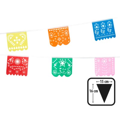 BANDERÍN  MÉXICO PICADO (6 M)