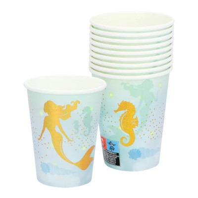 VASOS SIRENA BOLAND 10 UND