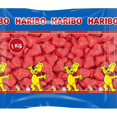 HARIBO CORAZON SOFT (ROJO) 1KG