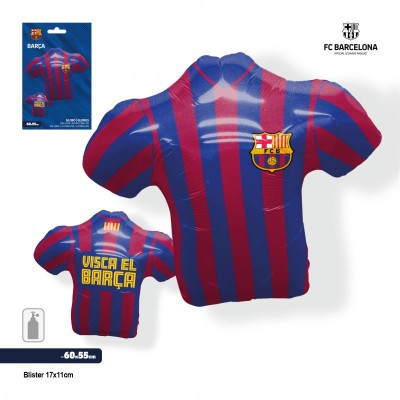 FCB GLOBO FOIL CAMISETA 60X57CM