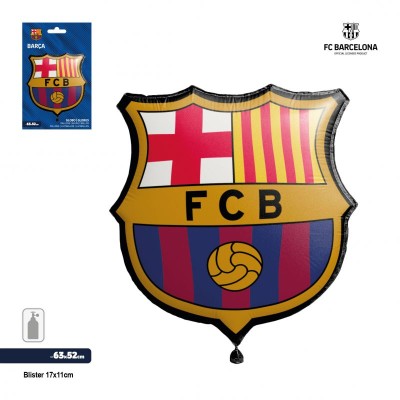 FCB GLOBO FOIL ESCUDO 55X52CM