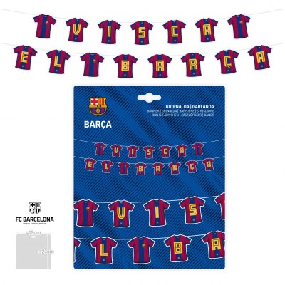 FCB GUIRNALDA CAMISETAS CLASICAS VISCA EL BARÇA
