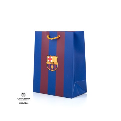 BOLSA REG. FC BARCELONA FRANJAS 26X12X2 MED
