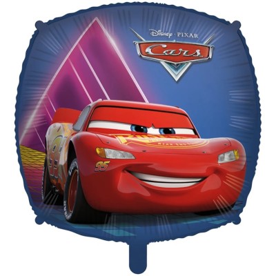 GLOBO CUADRADO CARS 18'