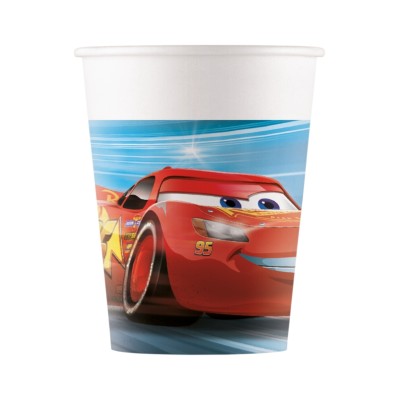 VASOS CARS ICE 8 UND