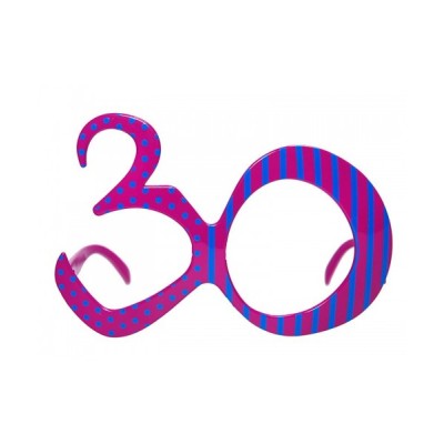 GAFAS 30 FUCSIA Y MORADA (PD)