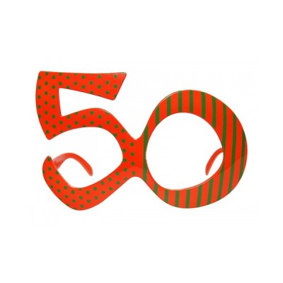 GAFAS 50 NARANJA Y VERDE (PD)