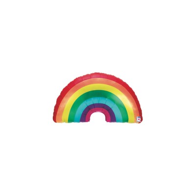 GLOBO ARCOIRIS METAL 85 CM