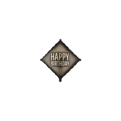 GLOBO FOIL 46X46 CM HAPPY BIRTHDAY