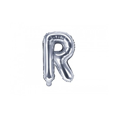 MINI LETRA R PLATA