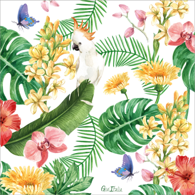 SERVILLETAS JUNGLA 33 CM 16 UND