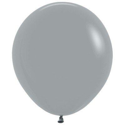 GLOBO LATEX GRIS URBANO 45 CM