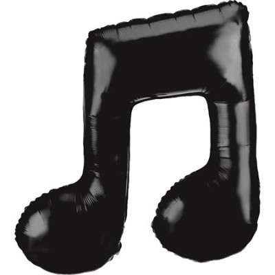 GLOBO FOIL NOTA MUSICAL 66 CM