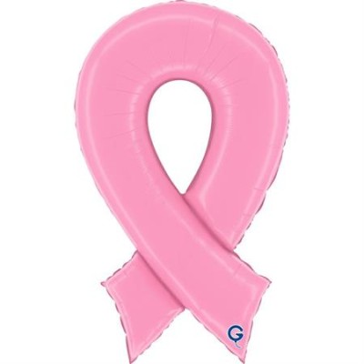 GLOBO LAZO SOLIDARIO ROSA 37'