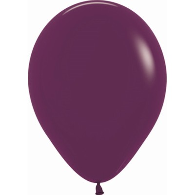 GLOBO LATEX R5 SOLIDO VINOTINTO 100 UN