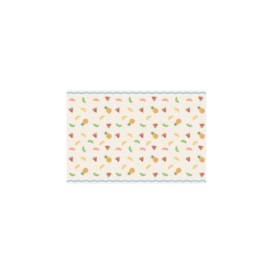 MANTEL DE PAPEL FRUTAS- 180X120 CM