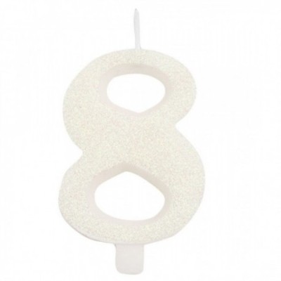 VELA GLINTTER BLANCO N.8 BIO