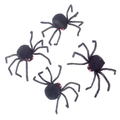 4 ARAÑAS 10 CM