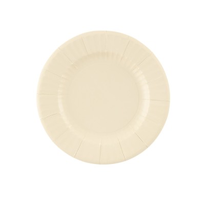 PLATOS CARTON ARENA 21 CM 8 UND