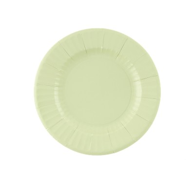 PLATOS CARTON SALVIA 21 CM 8 UND