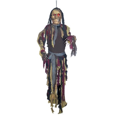 ESQUELETO ZOMBIE 160 CM CON LUZ