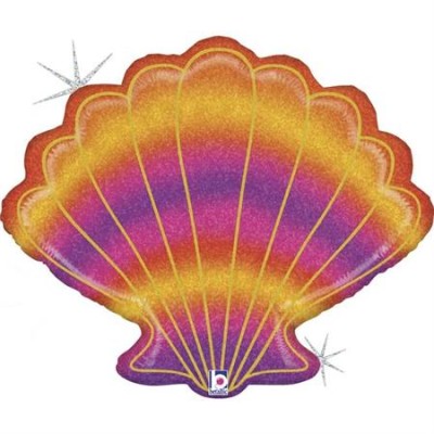 GLOBO FOIL CONCHA SIRENA 76 CM