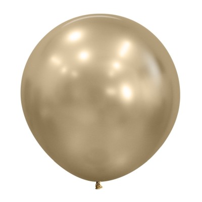 GLOBO LATEX R24 SILK DORADO 60 CM