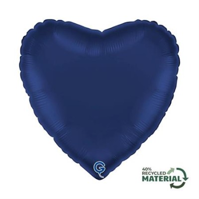 GLOBO FOIL SATIN NAVY 18'