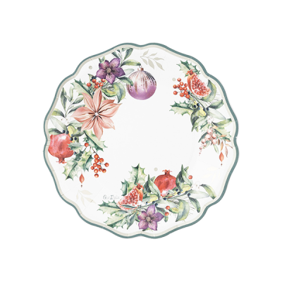 PLATOS LIBERTY WONDERFUL CHRISTMAS 21 CM 8 UND