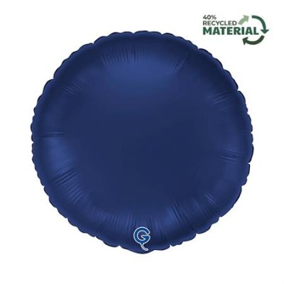 GLOBO FOIL CIRCULO SATIN NAVY 18'