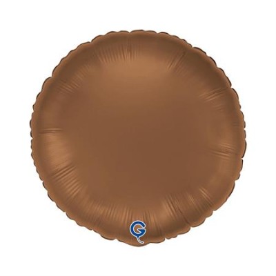 GLOBO FOIL CIRCULO CHOCOLATE 18'