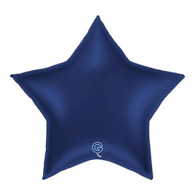 GLOBO ESTRELLA AZUL NAVY 36'