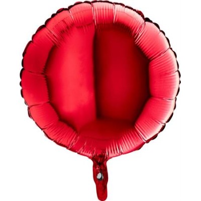 GLOBO CIRCULO ROJO 18'