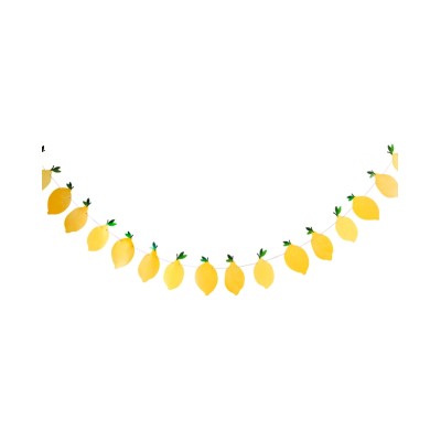 GUIRNALDA LIMONES 8 X 14CM X 2.5M CARTON