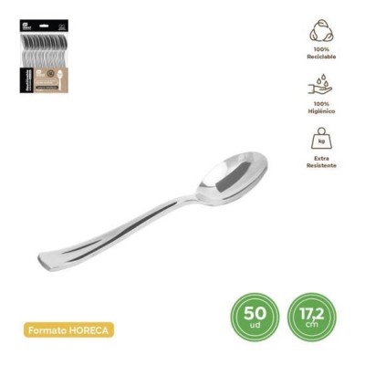 CUCHARA METALIZADA 50 UND