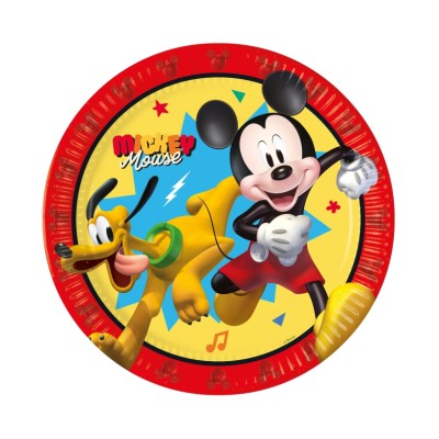 PLATOS 23 CM MICKEY PLAYFUL S/8