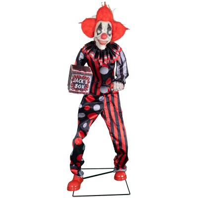 JESTER JACK PAYASO 175 CM ANIMATRONIC