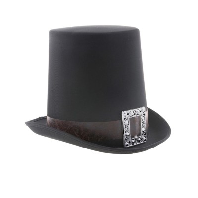 SOMBRERO DE COPA NEGRO