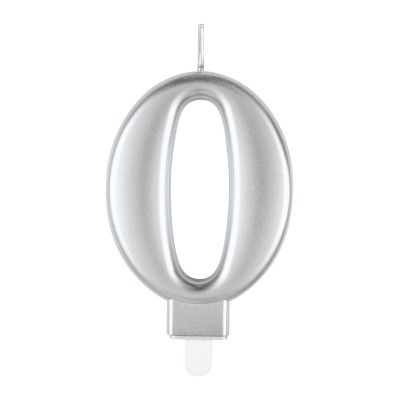 VELA METAL PLATA NUM.0